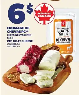 Provigo FROMAGE DE CHÈVRE PC | PC GOAT CHEESE offer