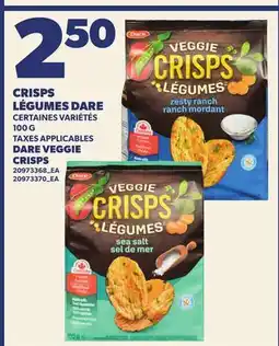 Provigo CRISPS LÉGUMES DARE | DARE VEGGIE CRISPS offer