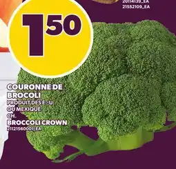 Provigo COURONNE DE BROCOLI | BROCCOLI CROWN offer