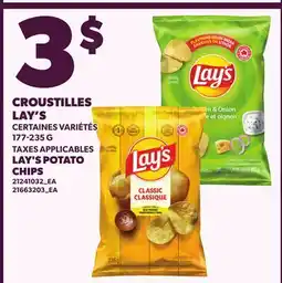 Provigo CROUSTILLES LAY'S | LAY'S POTATO CHIPS offer