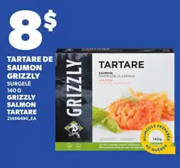 Provigo TARTARE DE SAUMON GRIZZLY | GRIZZLY SALMON TARTARE offer