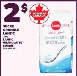 Provigo SUCRE GRANULÉ LANTIC | LANTIC GRANULATED SUGAR offer