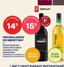 Provigo VIN WALLAROO OU SMOKY BAY offer