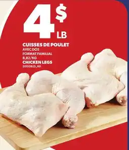 Provigo CUISSES DE POULET | CHICKEN LEGS offer