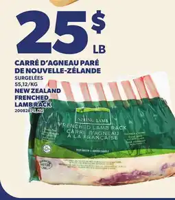 Provigo CARRÉ D'AGNEAU PARÉ DE NOUVELLE-ZÉLANDE | NEW ZEALAND FRENCHED LAMB RACK offer