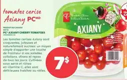Provigo TOMATES CERISE AXIANY PC | PC AXIANY CHERRY TOMATOES offer