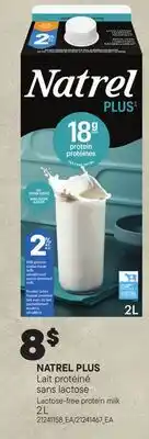 Provigo NATREL PLUS LAIT PROTÉINÉ SANS LACTOSE | LACTOSE-FREE PROTEIN MILK offer