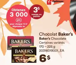 Provigo CHOCOLAT BAKER'S | BAKER'S CHOCOLATE offer
