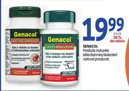 Uniprix GENACOL Produits naturels sélectionnés/Selected natural products offer