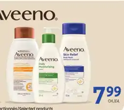 Uniprix Aveeno Produits sélectionnés offer
