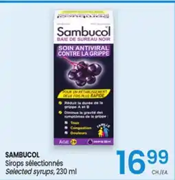 Uniprix SAMBUCOL Sirops sélectionnés/ Selected syrups offer