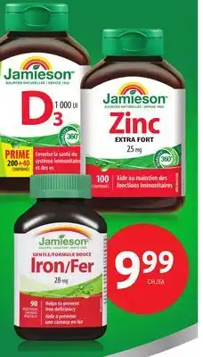 Uniprix Jamieson Produits naturels sélectionnés offer