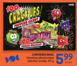 Uniprix CONFISERIES REGAL Friandises sélectionnées offer