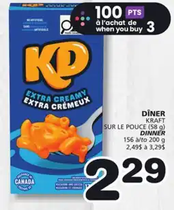 Marches Tradition KRAFT DINNER offer
