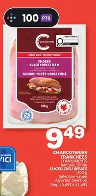 Marches Tradition COMPLIMENTS SLICED DELI MEATS offer