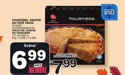Marches Tradition PLAISIRS GASTRONOMIQUES FRESH PIE, GRATIN OR TOURTIERE offer