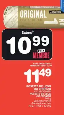 Marches Tradition LE SAUCIFLARD ROSETTE DE LYON OR CHORIZO offer
