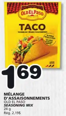 Marches Tradition OLD EL PASO SEASONING MIX offer