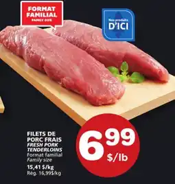 Marches Tradition FRESH PORK TENDERLOINS offer