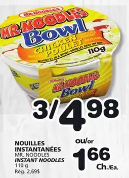Marches Tradition MR. NOODLES INSTANT NOODLES offer