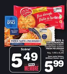 Marches Tradition FRANÇOIS HUBERT OR CHEF DUMAS FRESH PIE DOUGH offer