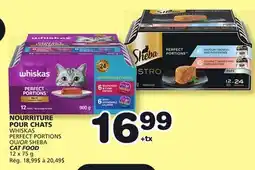 Marches Tradition WHISKAS PERFECT PORTIONS OR SHEBA CAT FOOD offer