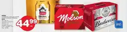 Marches Tradition BUDWEISER, MOLSON EXPORT OR SLEEMAN ORIGINAL BEER offer
