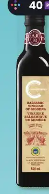 Marches Tradition COMPLIMENTS BALSAMIC VINEGAR OF MODENA offer