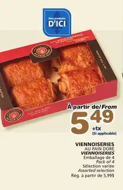 Marches Tradition AU PAIN DORÉ VIENNOISERIES offer