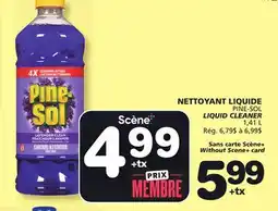 Marches Tradition PINE-SOL LIQUID CLEANER offer