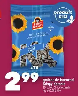 Marche Ami graines de tournesol Krispy Kernels offer