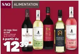 Marche Ami vin rouge, blanc ou rosé offer