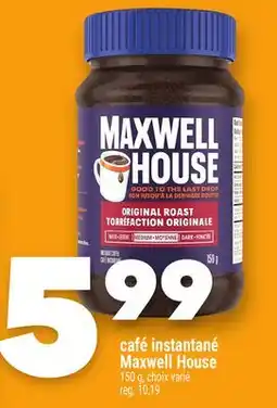 Marche Ami café instantané Maxwell House offer