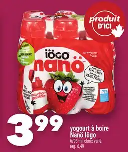 Marche Ami yogourt à boire Nanö ïögo offer