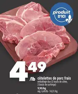 Marche Ami Côtelettes de porc frais offer