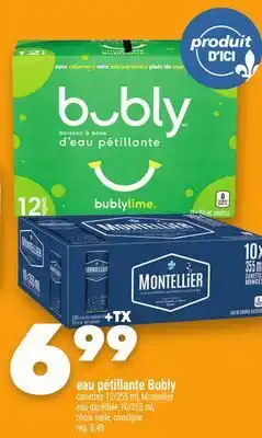Marche Ami eau pétillante Bubly offer