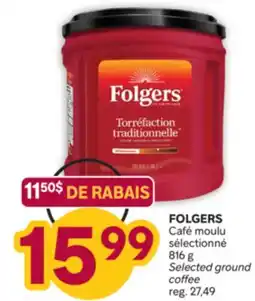 Brunet FOLGERS Café moulu sélectionné offer