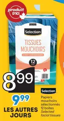 Brunet SELECTION Papiers mouchoirs sélectionnés offer