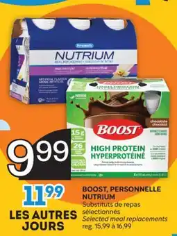 Brunet BOOST, PERSONNELLE NUTRIUM offer