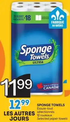 Brunet SPONGE TOWELS Essuie-tout sélectionnés offer