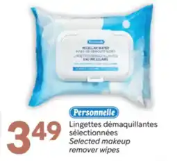 Brunet Personnelle Lingettes démaquillantes sélectionnées offer