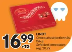Brunet LINDT Chocolats sélectionnés offer