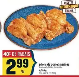 Marché Adonis Adonis marinated chicken drumsticks offer
