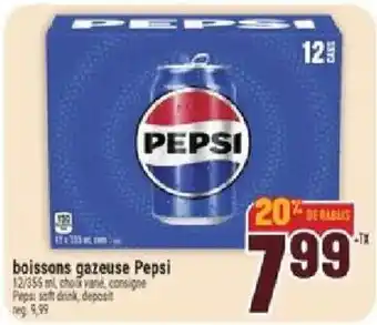 Pepsi soft drink