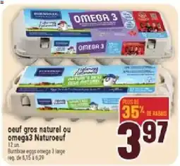 Marché Adonis Bourbonnais omega3 Naturoeuf offer