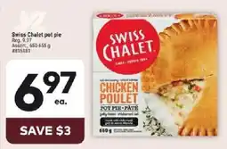 Giant Tiger Swiss Chalet chicken pot pie offer