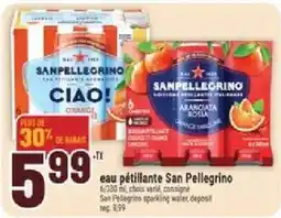 Marché Adonis San Pellegrino eau pétillante offer
