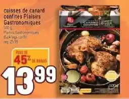 Marché Adonis Plaisirs Gastronomiques cuisses de canard confites offer