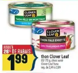 Marché Adonis clover leaf thon pale offer