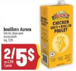 Marché Adonis Aurora chicken broth offer